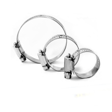 Small size adjustable double ear stainless steel american hose clamp 6mm